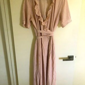 Uniqlo wrap dress